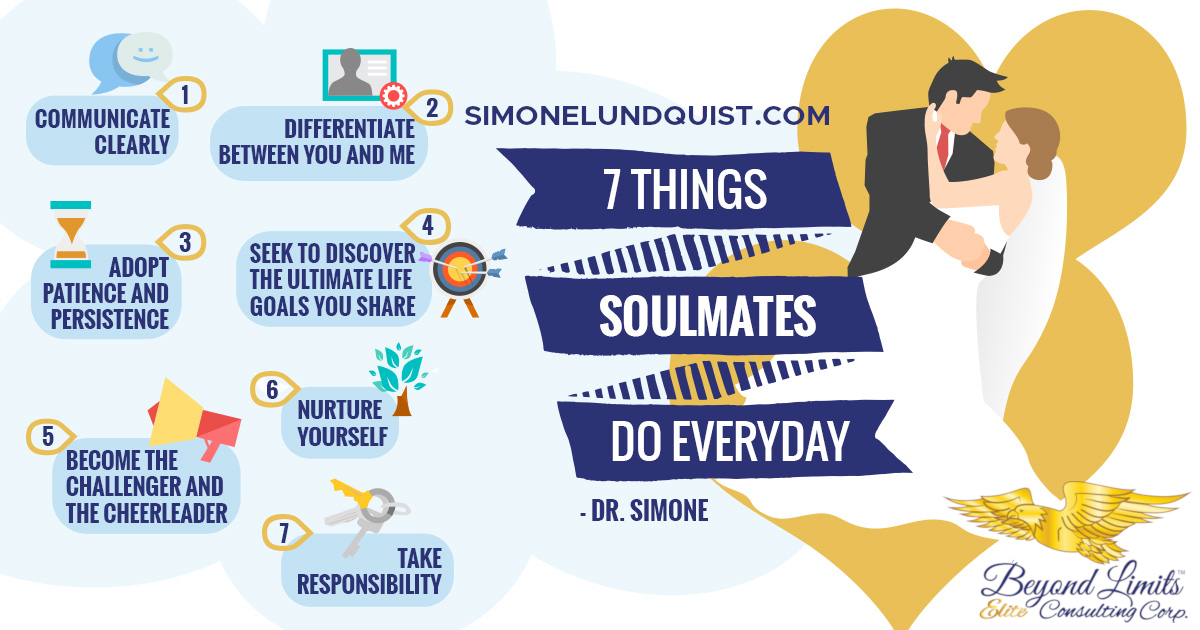 7 Things Soulmates Do Everyday [infographic] Dr Simone Lundquist Ph D